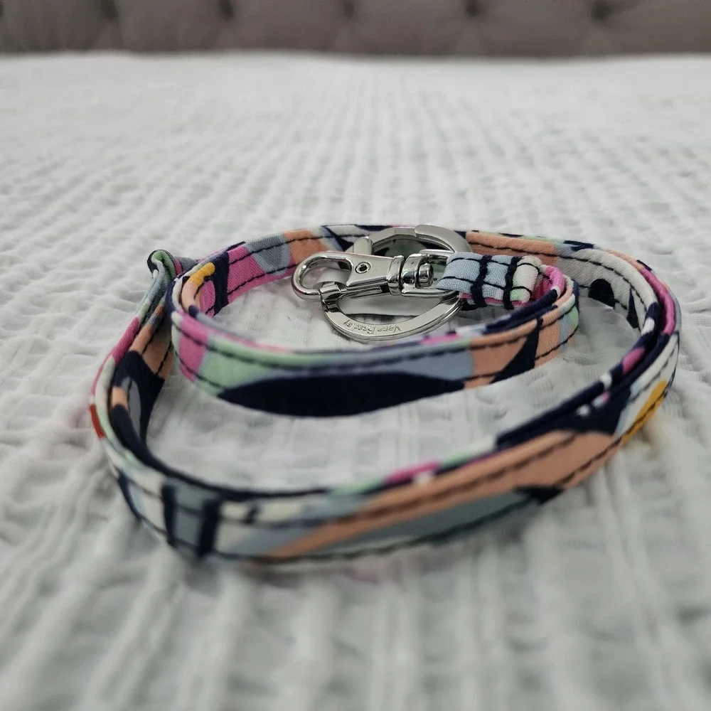 Vera Bradley Lanyard Mod Paisley Cotton Neck Strap Key ID Holder 24166-V79 NEW